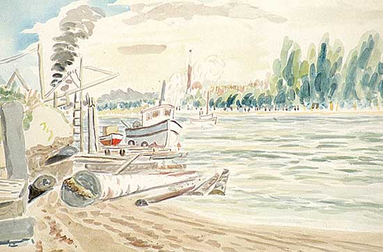 #34 ~ Brunst - Untitled - B.C. Coastal Scene