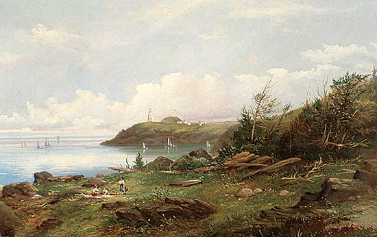 #54 ~ Cresswell - Untitled - Picnic on the Shore