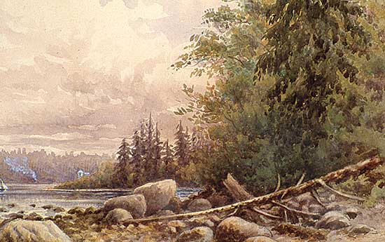 #63 ~ Ferris - Untitled - British Columbia Coastal View