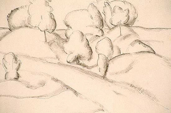 #65 ~ FitzGerald - Untitled - Summer Landscape