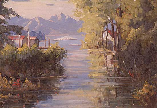 #69 ~ Garner - Flood Waters - Kootenay Lake B.C.