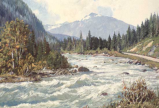 #104 ~ Horvath - Untitled - Mountain Stream