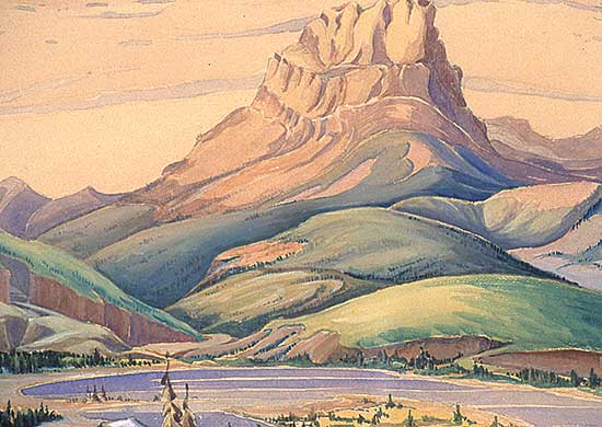 #203 ~ Barnhouse - Untitled - Castle Mountain