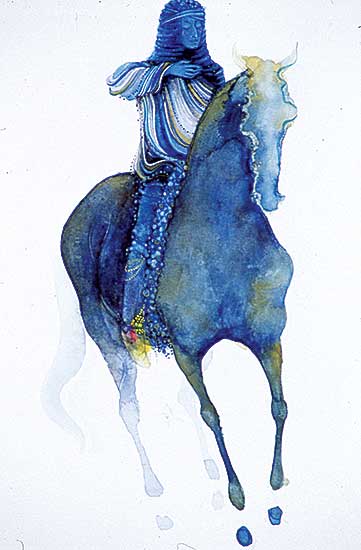 #239 ~ Hume - Untitled - Figure on Horseback