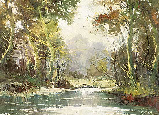 #309 ~ Marich - Untitled - Autumn Landscape