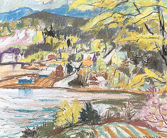 #313 ~ Masson - Spring, Farm Point