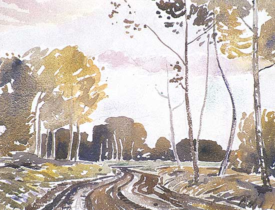 #359 ~ Petley-Jones - Untitled - Winding Road, Edmonton