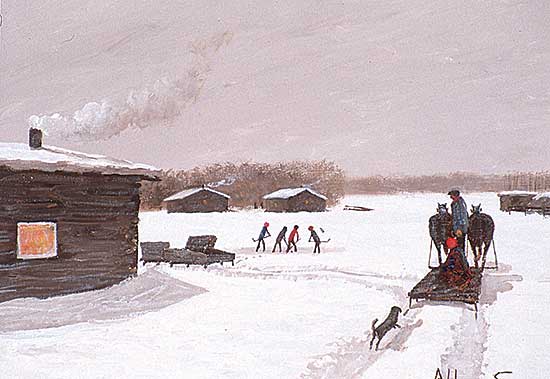 #392 ~ Sapp - Indian Village, the Way it Use to Be