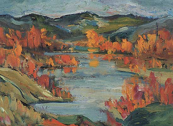 #408 ~ Stevenson - Untitled - Landscape