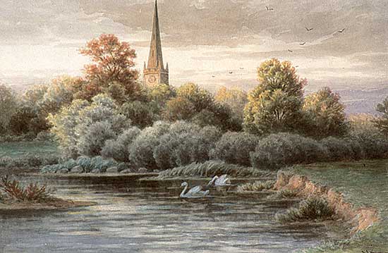 #422 ~ Verner - Trinity Church, Stratford-on-Avon