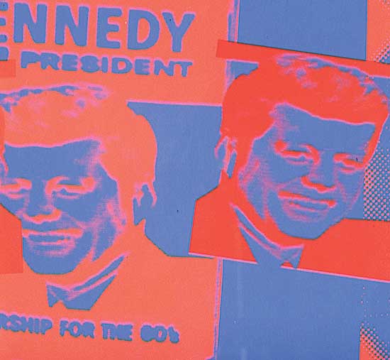 #425 ~ Warhol - Flash, November 22, 1963 [John F. Kennedy]  #183/200