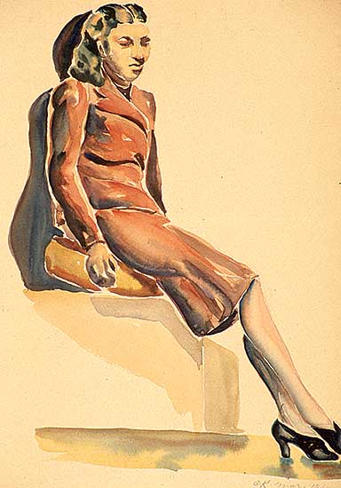 #520 ~ Robinson - Untitled - Portrait of a Lady