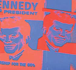 #425 ~ Warhol - Flash, November 22, 1963 [John F. Kennedy]  #183/200