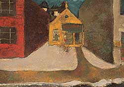 #432 ~ Winter - The Yellow House