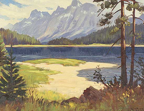 #71 ~ Gissing - Two Jack Lake and Mt. Rundle