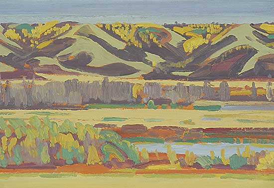 #122 ~ Kerr - October, Qu'Appelle Valley, Sask.