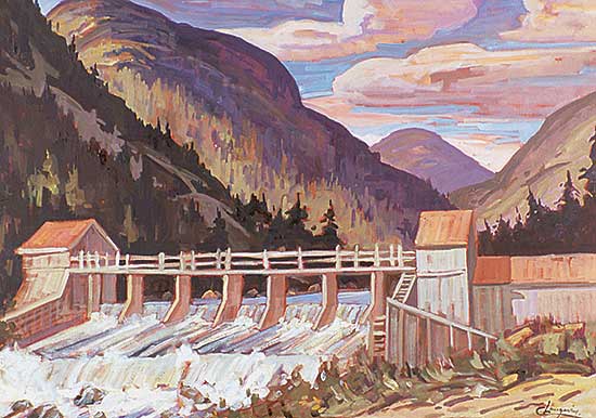 #137 ~ Langevin - Barages des Erables, Charlevoix