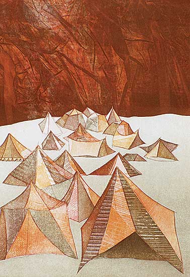 #255 ~ Esler - Tents [Ten Series IV]  #A.P.