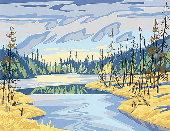 #266 ~ Gauthier - Untitled - Northern Ontario Lake  240/250