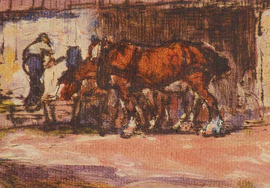 #304 ~ MacDonald - Horses Watering