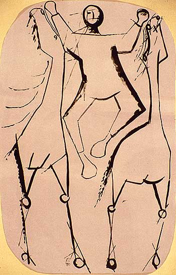 #306 ~ Marini - Jugglers  #XVIII/LX