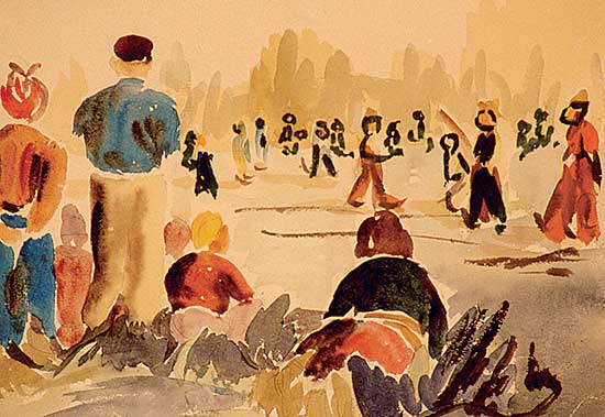 #318 ~ Mitchell - Ball Game at 42nd St.