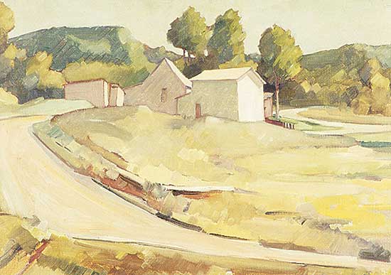 #337 ~ Petley-Jones - Untitled - Rural Houses