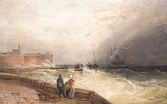 #353 ~ Pritt - Untitled - Fishing Boats in Harbour