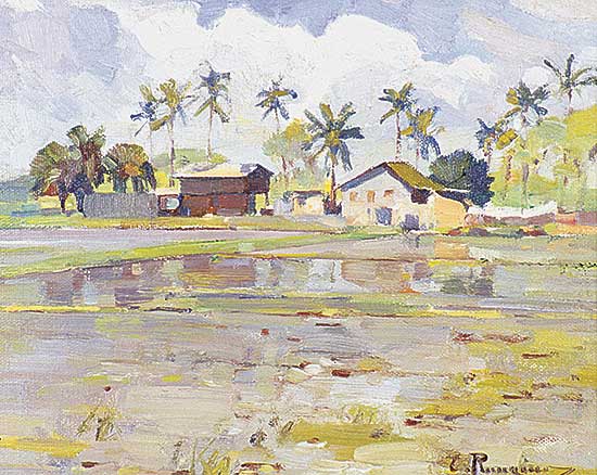 #361 ~ Rungius - Philipino Farm, Honolulu