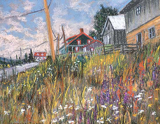 #405 ~ Zegray - Roadside Flowers, Les Eboulements