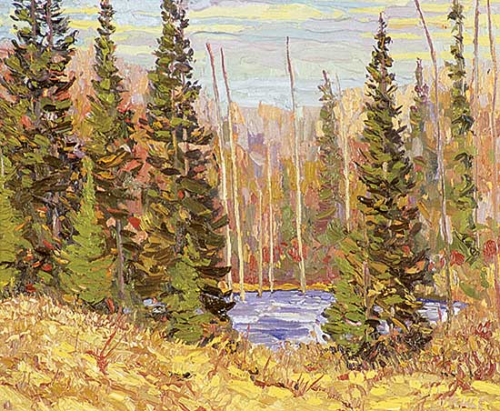 #521 ~ Nickle - Pond, Armour Twp., East Parry Sound, Ont., April 81