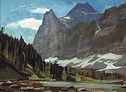 #40 ~ Collier - Mt. Biddle Over Opabin Ledge Lake, B.C.