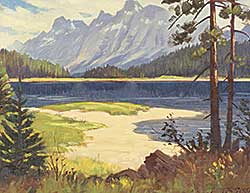 #71 ~ Gissing - Two Jack Lake and Mt. Rundle