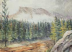#230 ~ Chesterton - Untitled - Mountains at Banff, 1903
