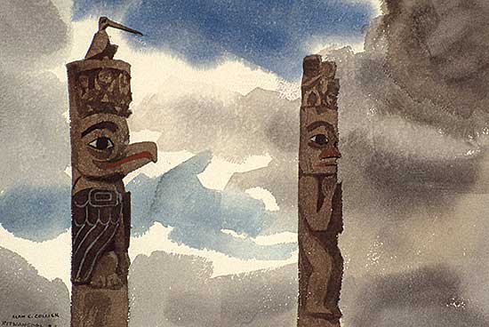 #36 ~ Collier - Two Poles at Kitwancool, B.C. #2