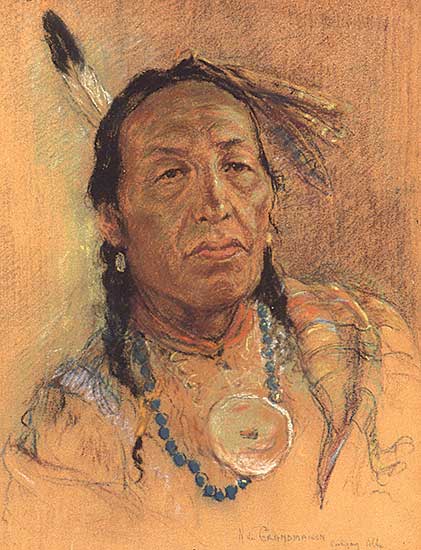 #61 ~ de Grandmaison - Chief Shot-Both-Sides