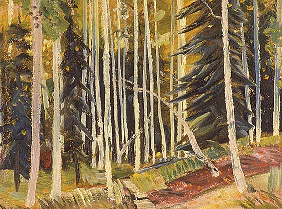 #112 ~ Kerr - Poplars, Spring