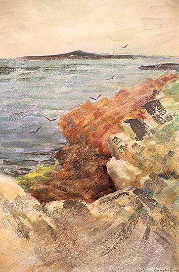 #235 ~ Gordon - Untitled - View of the Coast