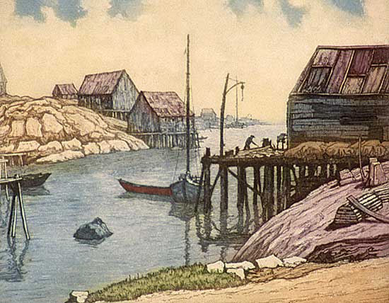 #245 ~ Hornyansky - Peggy's Cove, N.S.
