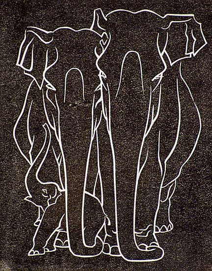 #258 ~ Kerr - Elephant Family  #104/120