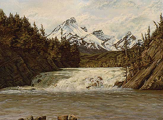 #510 ~ Menu - Bow Falls