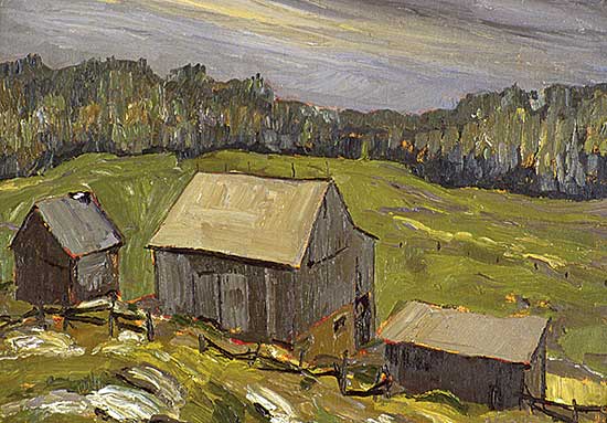 #514 ~ Nickle - Barns Near Parry Sound, Ont.