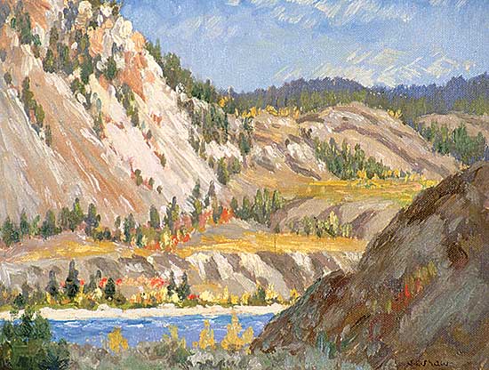 #539 ~ Shaw - Untitled - British Columbia Landscape