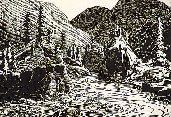 #544 ~ Shelton - The Fraser Canyon  #13/50