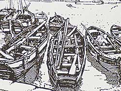 #134 ~ Lismer - Untitled - Fishing Boats at Dock