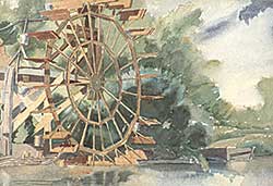 #369 ~ Shelton - Untitled - Waterwheel at Rosedale