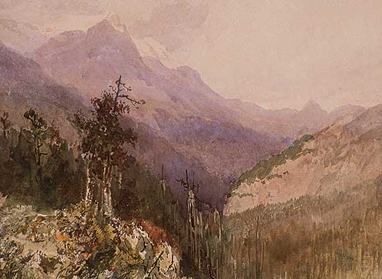 #12 ~ Bell-Smith - Untitled - Rocky Mountain Vista