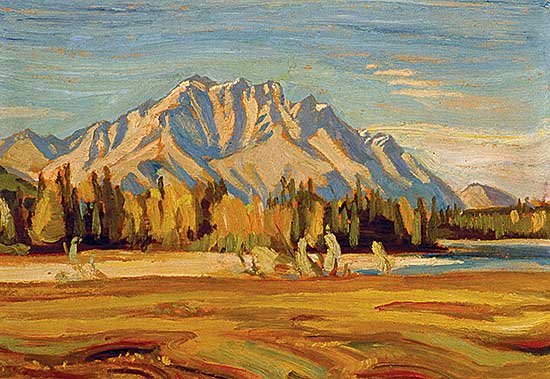 #119 ~ Jackson - Cascade Mountain from Canmore