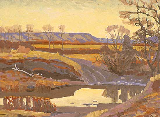 #126 ~ Kerr - Old River Crossing, Qu'Appelle Valley