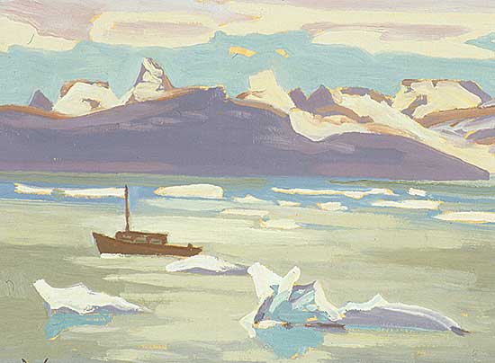 #128 ~ Kerr - Ice from South Sawyer Glacier, Alaska